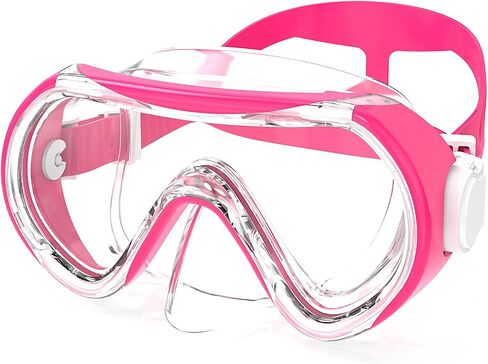Kids Swimming Goggles, Kids Swim Mask with Nose Cover for Kids Youth 3-15, Anti-Shattered Lens No-leak in Saudi Arabia