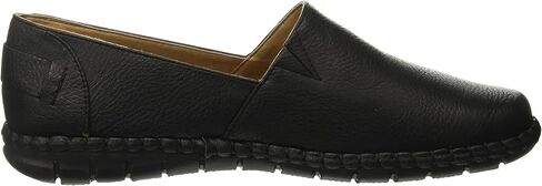 أندريا | حذاء لوفر أسود للنساء | إغلاق سهل الارتداء | مادة صناعية/جلدية in Kuwait