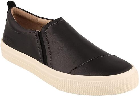 Taos Twin Gore Lux Slip-On Sneakers - Luxe Leather Slip Ons with Curves & Pods Removable Footbed with Arch Support and Metatarsal Support for All Day Comfort and Style in Saudi Arabia