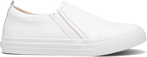 Taos Twin Gore Lux Slip-On Sneakers - Luxe Leather Slip Ons with Curves & Pods Removable Footbed with Arch Support and Metatarsal Support for All Day Comfort and Style in Saudi Arabia