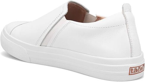 Taos Twin Gore Lux Slip-On Sneakers - Luxe Leather Slip Ons with Curves & Pods Removable Footbed with Arch Support and Metatarsal Support for All Day Comfort and Style in Saudi Arabia