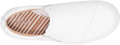 Taos Twin Gore Lux Slip-On Sneakers - Luxe Leather Slip Ons with Curves & Pods Removable Footbed with Arch Support and Metatarsal Support for All Day Comfort and Style in Saudi Arabia