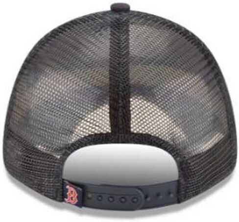 قبعة Boston Red Sox New Era Trucker 9FORTY قابلة للتعديل باللون الأزرق الداكن in Saudi Arabia