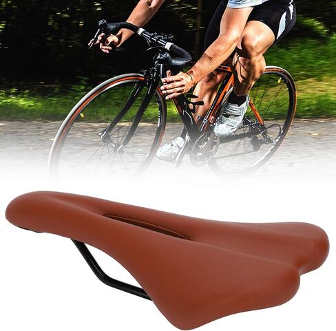 Bicycle Seat, Universal Waterproof Bike Saddle MTB Mountain Road Bike Comfortable Cushion Cover Replacement Specialized Outdoor Cycling Accessory for All Bikes Men Women in Saudi Arabia
