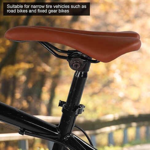 Bicycle Seat, Universal Waterproof Bike Saddle MTB Mountain Road Bike Comfortable Cushion Cover Replacement Specialized Outdoor Cycling Accessory for All Bikes Men Women in Saudi Arabia