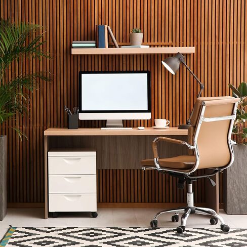 عجلات دوارة جذعية مقاس 1.5 بوصة من باتيكل، 10 عجلات جذعية دوارة 360 درجة من النايلون مع فرامل لاستبدال أثاث مكتب الكرسي، أسود in Kuwait