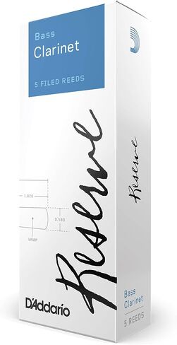 أعواد الكلارينيت من داداريو وودويندز ريزيرف، قوة 2.5، 5 عبوات (DER0525) in Kuwait