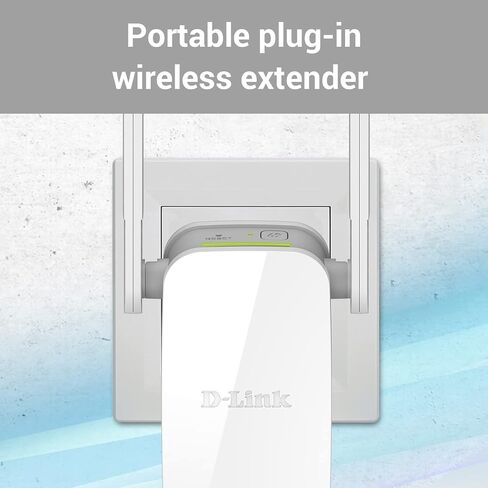 موسع نطاق شبكة Wi-Fi من D-Link AC1200 - يغطي ما يصل إلى 1550 قدم مربع و30 جهازًا - نطاق مزدوج، شبكة، نقطة وصول، منفذ إيثرنت، إعداد التطبيق (DAP-1610/RE) (متجدد) in Saudi Arabia