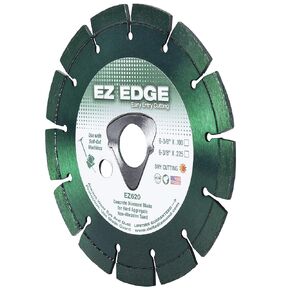 Delta Diamond EZ Edge Purple Early Entry Diamond Blade, 6-3/8" Soft Bond for Ultra-Hard Aggregate Concrete and Non-Abrasive Sand (Purple 6-3/8") in Kuwait
