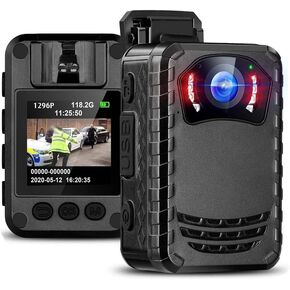 Mini Body Camera Full 1296P Mounted Small Portable Night Vision Cam in Saudi Arabia