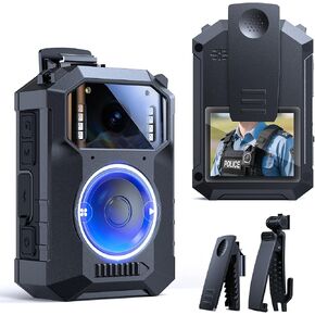 BOBLOV M11 3.2K Police Body Camera, 256G Big Button Night Vision Body Cam | 10H HD video record, 8 IR lights, Windows/Mac support and wearable use for law enforcement, patrol and personal use in Saudi Arabia