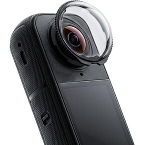 Panoramic Protective Lens for Insta360 X4 Air Camera - Optical Glass/PC Material Options, Shock-Resistant & Drop-Proof, Ultra-Clear High Transmittance, Tool-Free Easy Installation (2-Pack)，PC in Kuwait