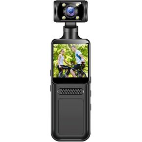 4K WiFi Wearable Mini Sports Body Camera | 4K WiFi Mini Body Cam Night Vision Portable Bike Sports Video Recorder(64GB) in Kuwait