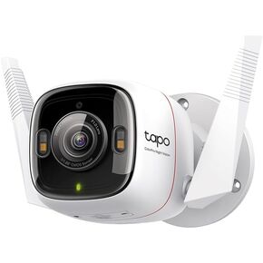 Tapo TP-Link 2K Security Camera Outdoor Wired, IP66 Weatherproof, Motion/Person Detection, Built-in Siren w/Night Vision, Cloud/SD Card Storage, 2-Way Audio, Works w/Alexa & Google Home C310 in Saudi Arabia