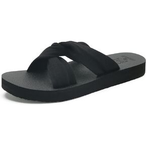 KuaiLu Womens Sandals Black Size 9 in Kuwait