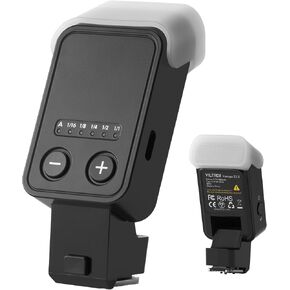VILTROX Vintage Z2 Mini TTL Camera Flash Speedlite for Fujifilm | Beginner-Friendly, Foldable, 7-Level Power Adjustment, Type-C Charging, 52g Lightweight Portable, Black, Diffuser in Kuwait