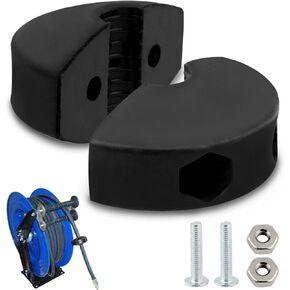 Ball Stopper for Air Hose Reels,Adjustable Hose Bumper for 3/8" ID Spring Driven Air Hosepipe Reel for Auto Rewind Retractable Hosepipe Reel Stop(Black) in Saudi Arabia
