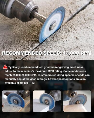 Tile Saw Blade Set, 5PCS Mortar Raking Disc | Tile Blade1-3/16"/1-3/8"/1-9/16"/1-3/4"/2" for Ceramic Tile Porcelain Grout Cleaning with 1/8"/1/4" Shank & Screwdriver*1 in Kuwait