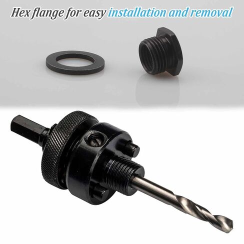 Holesaw Arbor Adaptor 28112 for Ivy Classic 28112 Hole Saw Arbor, Adapts 1/2-Inch - 20 Thread to 5/8-Inch - 18 in Kuwait