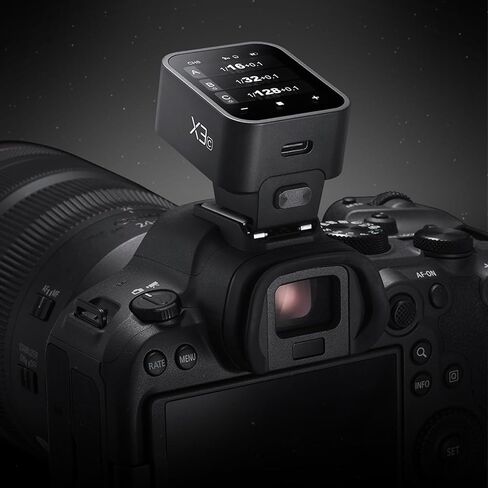 GODOX X3 S X3S Wireless Trigger Transmitter Compatible with Sony Cameras 2.4G TTL Flash Trigger, Built-in Lithium Battery, OLED Touchscreen, TCM Transform Function, Durable Hotshoe | For Sony cameras,High-Definit OLED Screen, TTL auto/manual/multi modes,  in Saudi Arabia