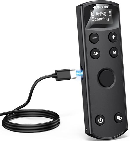 for Sony Camera Wireless Remote Control, Rechargeable OLED Shutter Release | for Sony ZV-1,ZV-E10, A6400, A6700, A7C,A7III,A7IV,RX100 VII, DSC-RX0 II,DSC-RX100 VII, Replace RMT-P1BT in Kuwait
