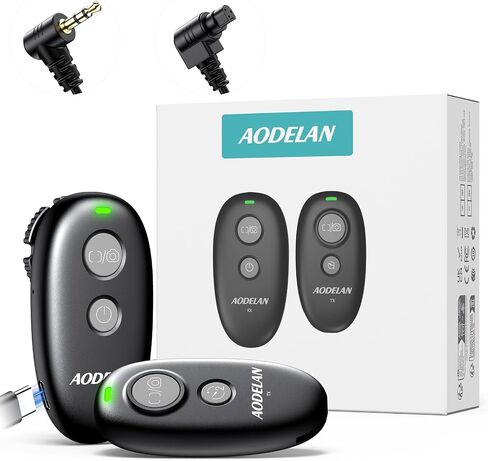 AODELAN for Nikon Camera Rechargeable Wireless Remote Shutter Release | Wired Remote Control for Nikon Z8, Z9, Z7 II, Z5, D780, D6, Z6, Df, Z6 II, Z7, P950, Z fc, Z6 III; Replace MC-DC2 and MC-30 in Kuwait