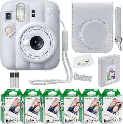 Fujifilm Instax Mini 13 Instant Camera 60 Films & Accessories (Lagoon Green) in Kuwait