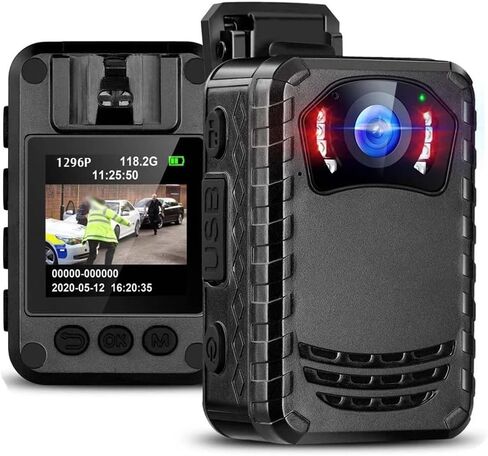 Mini Body Camera Full 1296P Mounted Small Portable Night Vision Cam in Kuwait