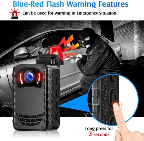 Mini Body Camera Full 1296P Mounted Small Portable Night Vision Cam in Kuwait