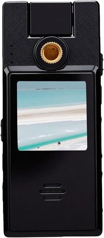 Portable Body Camera, 1080P 1.54 Inch | Body Camera 180 Degree Rotating Lens 1.54 Inch Color Screen Camera with 1/4 Inch Mount Interface for Cycling Hiking Classroom in Kuwait