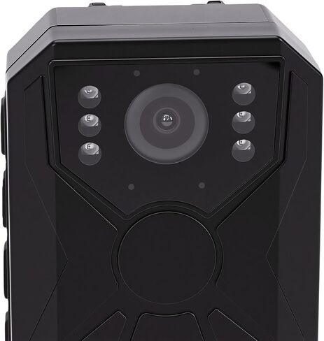 Dpofirs Body Worn Camera with WiFi, 1080P Night Vision Wearable Video Recorder with 32GB Memory Card and Wide Angle Lens for Outdoor Sports Law Enforcement (Black) in Kuwait