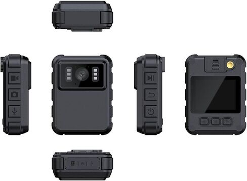 4K Mini Body Camera 128GB, Wearable Camcorder with 150° Wide Angle, IP65 Waterproof Pocket Video Recorder with Loop Recording in Kuwait