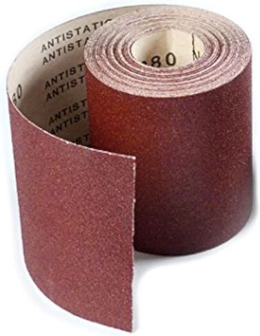 Sungold Abrasives 66823 Hook and Loop F-Heavy Weight Paper 100 Grit Rolls for Drum Sanding Machines, 3" X 50' in Kuwait