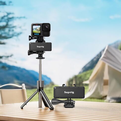 Suptig Portable Charger, Power Bank, Battery Charger Compatible for Gopro Hero 13, Hero 12, Hero 11, Hero 10, Hero 9 Hero 8, Hero 7, Hero 6, 5, 4 3 3+, Hero Session, DJI osmo, Insta 360 Action Cam in Kuwait