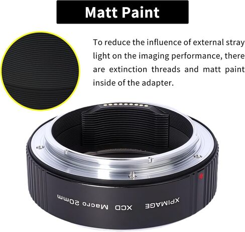 Macro Autofocus Adapter Compatible with Hasselblad XCD Lenses and XCD Cameras (20mm) in Kuwait
