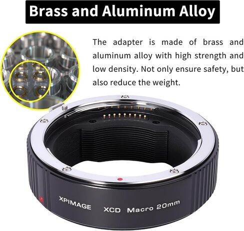 Macro Autofocus Adapter Compatible with Hasselblad XCD Lenses and XCD Cameras (20mm) in Kuwait