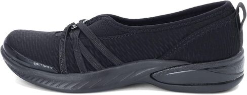 LifeStride BZees Womens Niche Slip-On Comfort Ballet Flat, Black, 10 Wide US in Kuwait