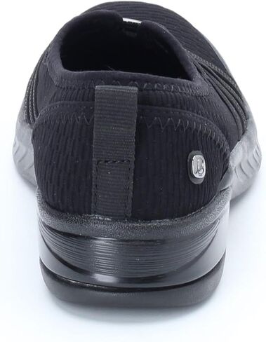 LifeStride BZees Womens Niche Slip-On Comfort Ballet Flat, Black, 10 Wide US in Kuwait