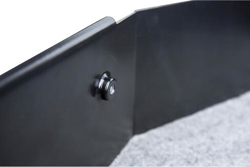 Kupo Steadicam Stand Tray, Solid Steel Accessory Storage Platform Designed for Kupo Steadicam and Cine Stand Systems, Providing Secure Equipment Support with Rear Lip Mounting (KG034011) in Kuwait