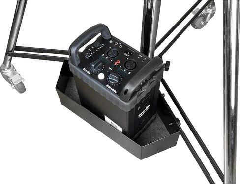 Kupo Steadicam Stand Tray, Solid Steel Accessory Storage Platform Designed for Kupo Steadicam and Cine Stand Systems, Providing Secure Equipment Support with Rear Lip Mounting (KG034011) in Kuwait