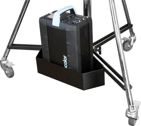 Kupo Steadicam Stand Tray, Solid Steel Accessory Storage Platform Designed for Kupo Steadicam and Cine Stand Systems, Providing Secure Equipment Support with Rear Lip Mounting (KG034011) in Kuwait