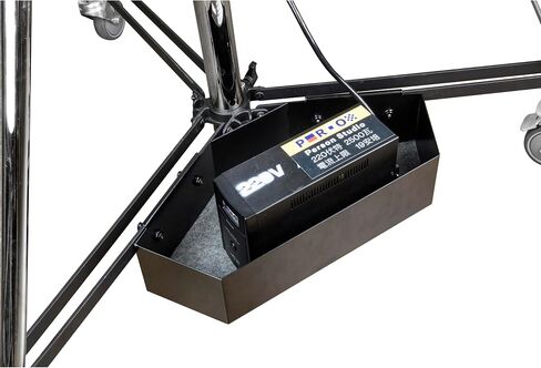 Kupo Steadicam Stand Tray, Solid Steel Accessory Storage Platform Designed for Kupo Steadicam and Cine Stand Systems, Providing Secure Equipment Support with Rear Lip Mounting (KG034011) in Kuwait