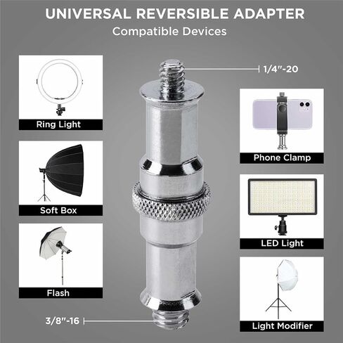 Flashpoint Color Coded Pro Air Cushioned Heavy Duty Light Stand for Photography, This Portable Photography Light Stand Tripod is Lightweight and Durable (V2) (Yellow, 9.5') in Kuwait