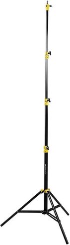 Flashpoint Color Coded Pro Air Cushioned Heavy Duty Light Stand for Photography, This Portable Photography Light Stand Tripod is Lightweight and Durable (V2) (Yellow, 9.5') in Kuwait