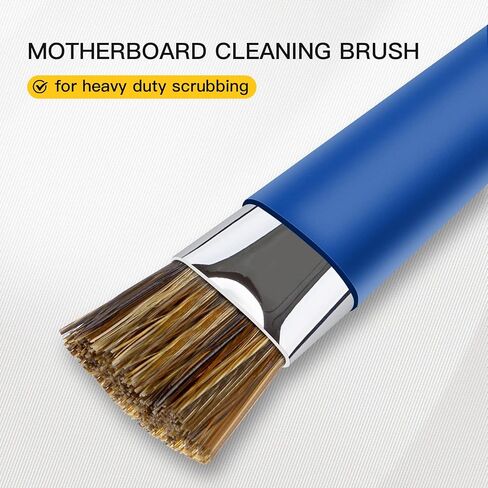 GTHUNDER 2pcs Phone Motherboard IC Cleaning Brush,Double Head Anti-Static ESD Safe Hard Brush,Motherboard Cleaning Tools Cleaning Brush for Computer, Mobile Phone,Watch Etc Circuit Board Cleaner-Blue in Kuwait