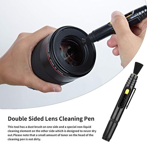 Professional DSLR Camera Cleaning Kit with APS-C Cleaning Swabs, Microfiber Cloths, Camera Cleaning Pen, for Camera Lens, Optical Lens and Digital SLR Cameras. in Kuwait