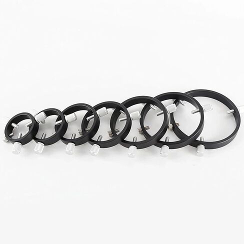 Easy to Use Stability Guiding Rings for Telescopes 3 Point Structure Accurate Tracking Light Weight Metal Materials Astrophotography Guide Rings in Kuwait