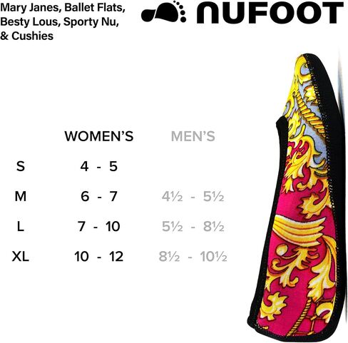 Nufoot Ballet Flats: Women's House Slippers for Indoor Use, Neoprene Socks with Slip-Resistant Soles, Wear as Yoga or Pilates Shoes in Kuwait
