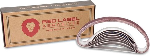1/2 X 12 Inch Medium P320 Grit Knife Sharpener Sanding Belts, 10 Pack (Fits Work Sharp Knife & Tool Sharpener) in Kuwait