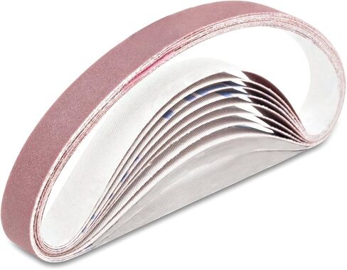 1/2 X 12 Inch Medium P320 Grit Knife Sharpener Sanding Belts, 10 Pack (Fits Work Sharp Knife & Tool Sharpener) in Kuwait